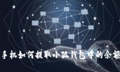  手機(jī)如何提取小狐錢(qián)包中