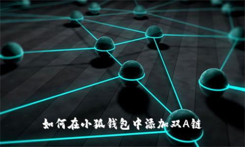 如何在小狐錢包中添加雙A鏈