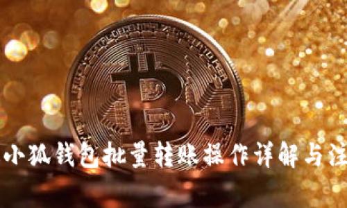 電腦版小狐錢包批量轉(zhuǎn)賬操作詳解與注意事項